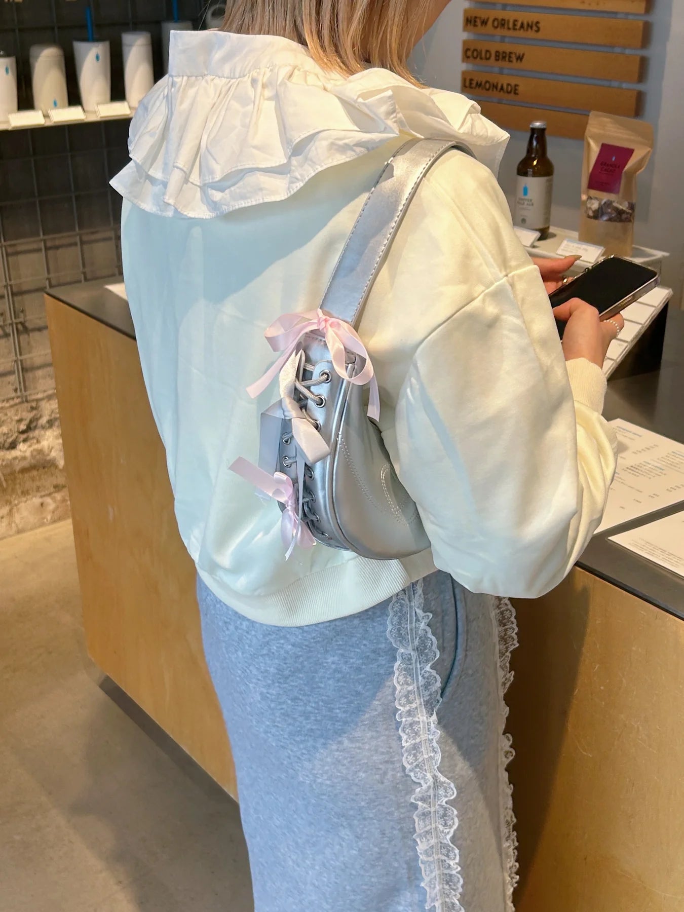 🇯🇵 蝴蝶結綁帶shoulder bag