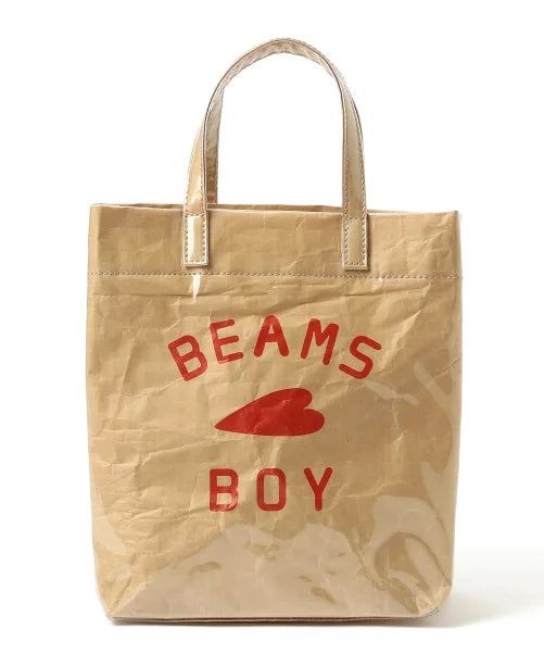 【經典人氣！】 BEAMS BOY / PVC BAG [10月下旬發貨]