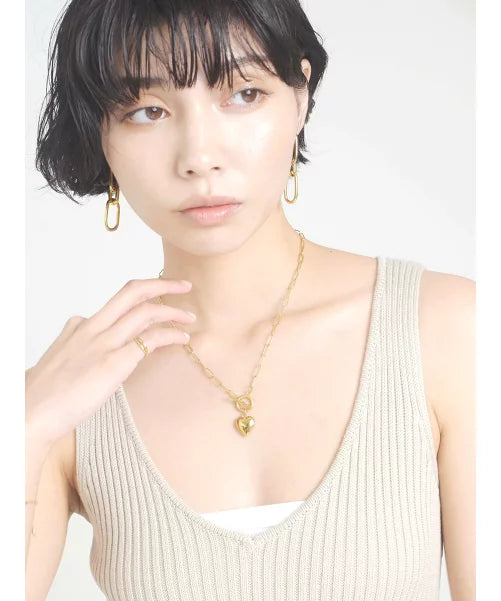 🇯🇵不鏽鋼心心頸鏈