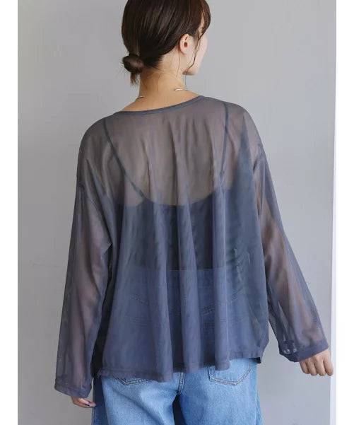 🇯🇵2ways蛋糕薄紗Layer top