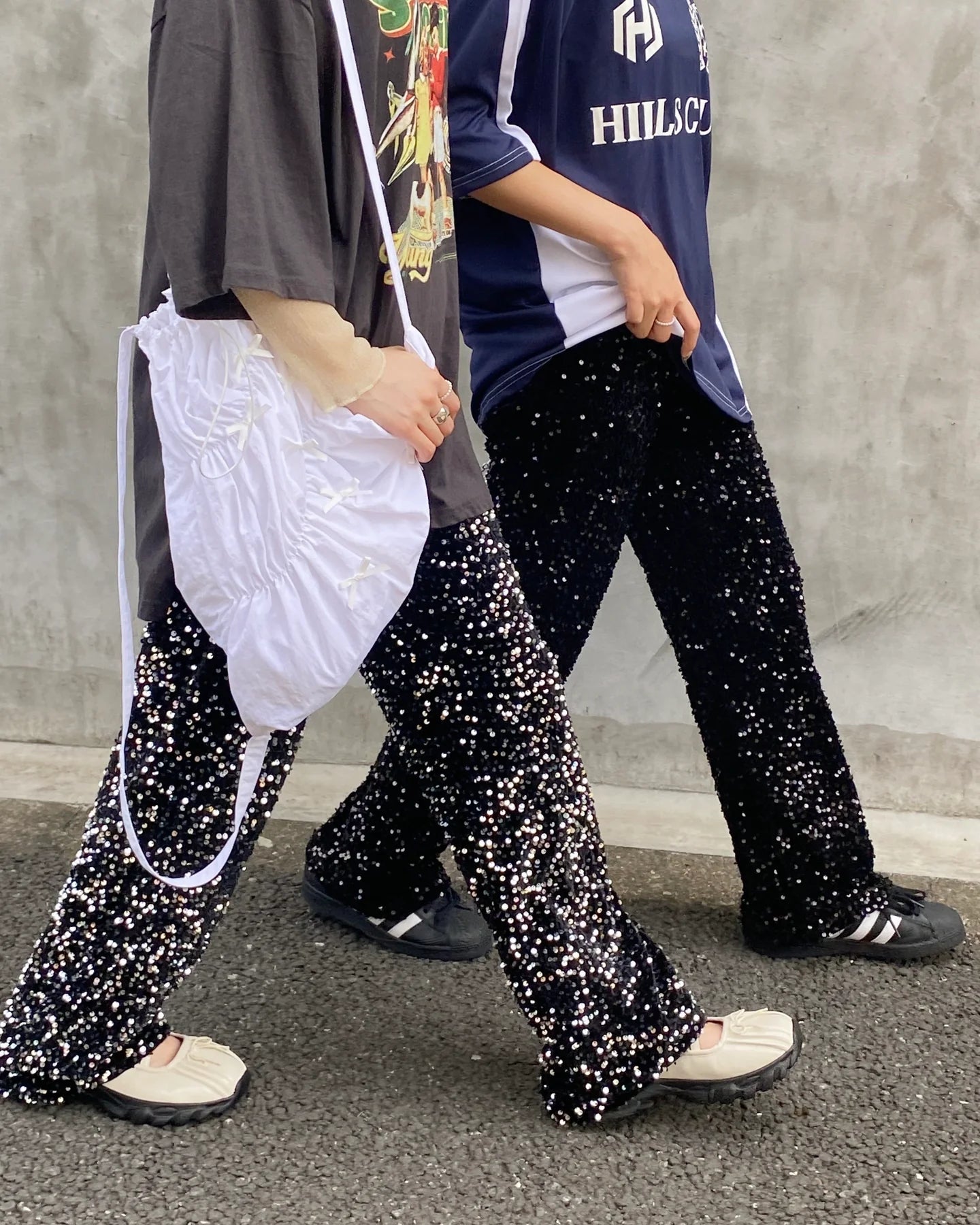 🇯🇵💗Bling Bling閃片休閑褲￼