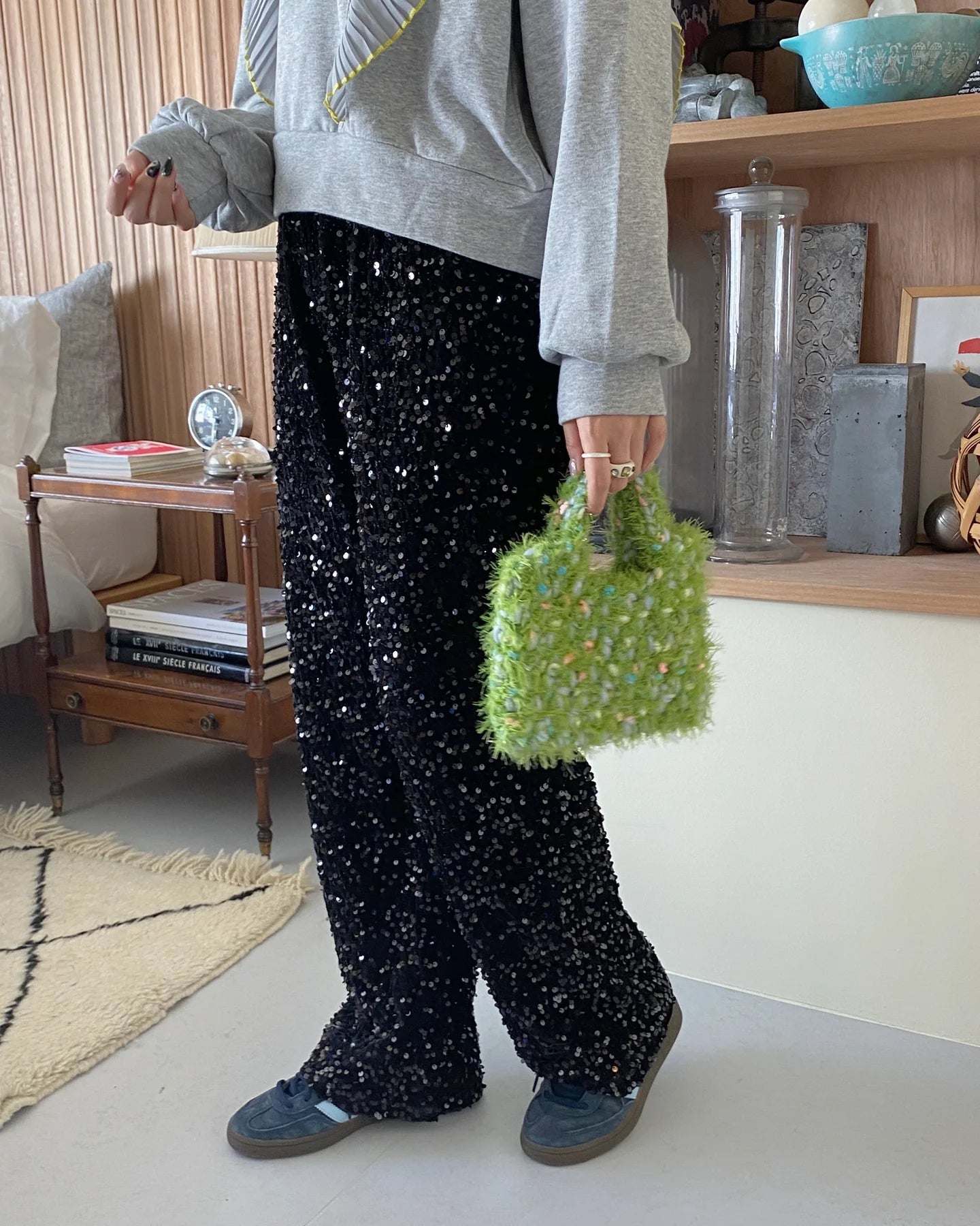 🇯🇵💗Bling Bling閃片休閑褲￼