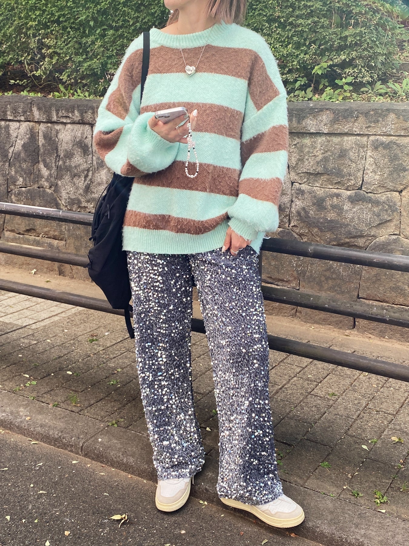 🇯🇵💗Bling Bling閃片休閑褲￼