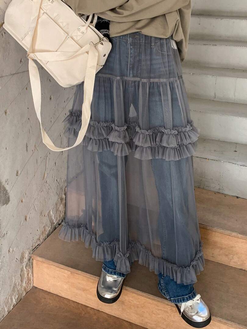 🇯🇵jp 網紗蛋糕裙