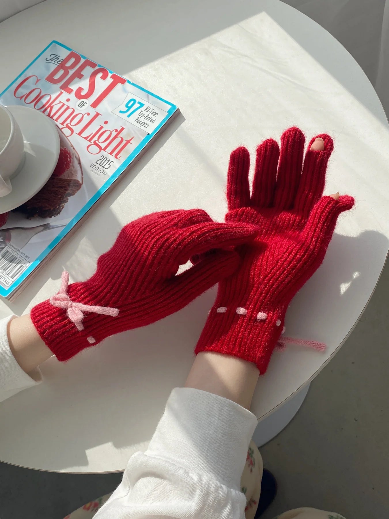 🇯🇵🎀Ribbon stitch gloves