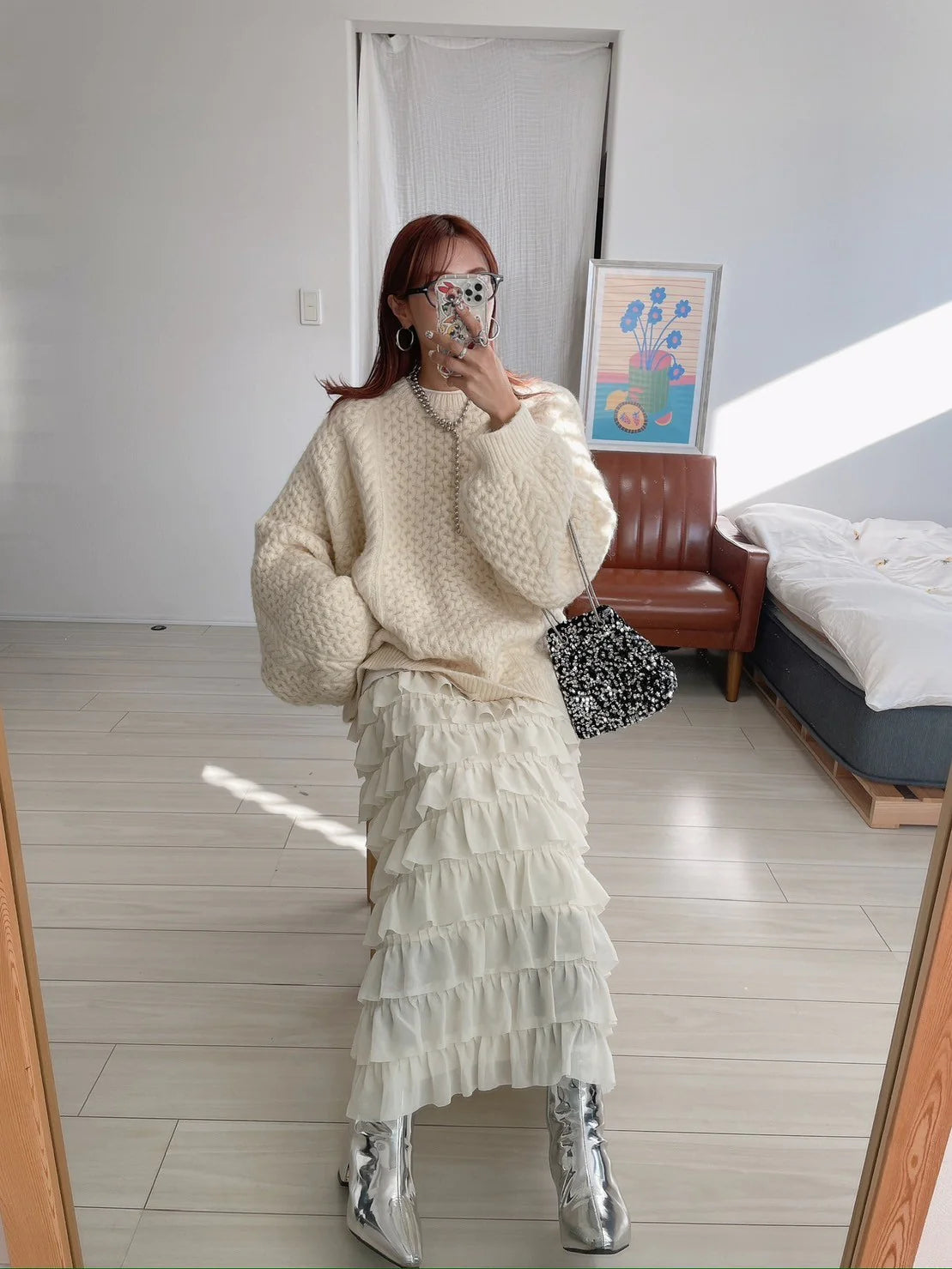 🇯🇵jp千層蛋糕裙